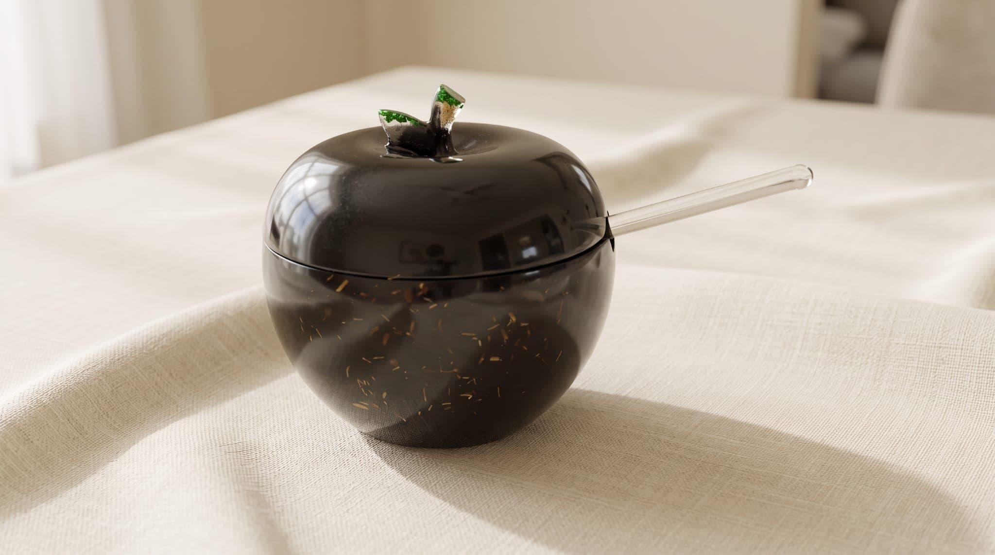 Starlight apple honey dish
