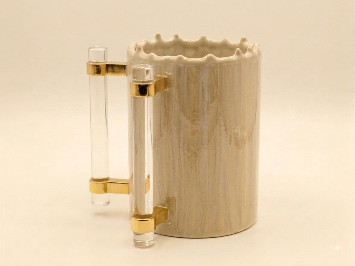 Neutral Palette Resin Netilat Yadaim Cup