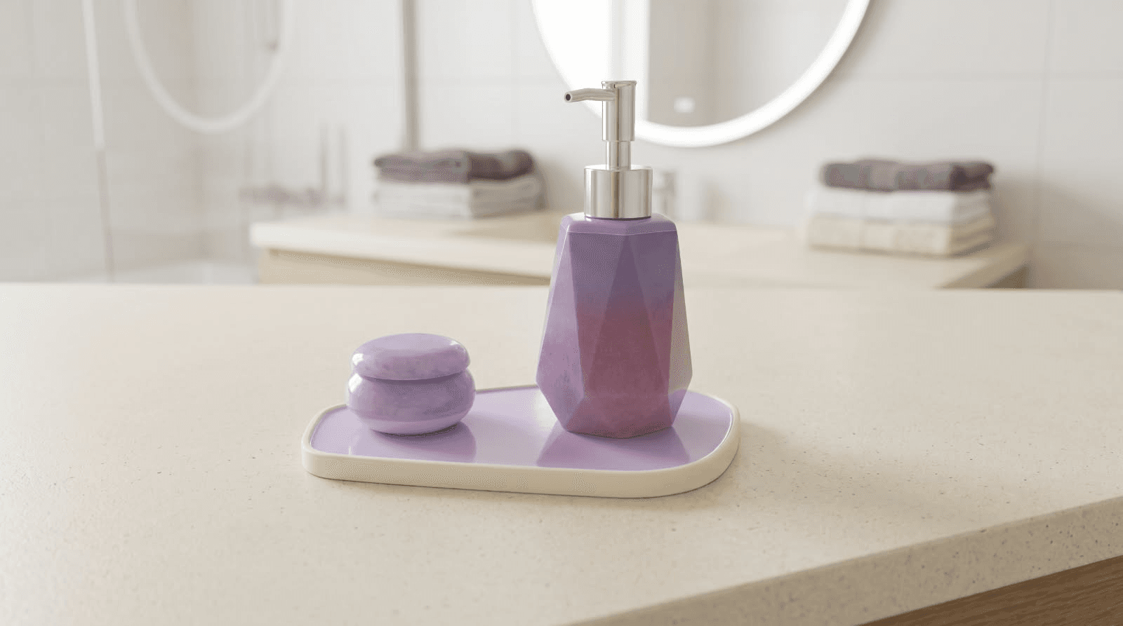 Lavender Dusk set