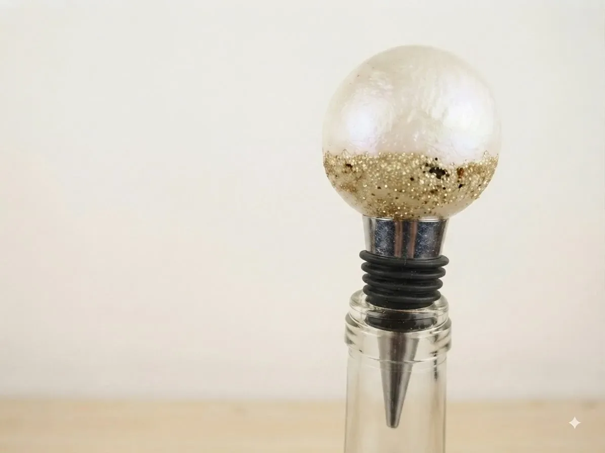 Luminous Pearl Wine Stopper
